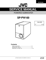 JVC SPPW-100-Service-Manual